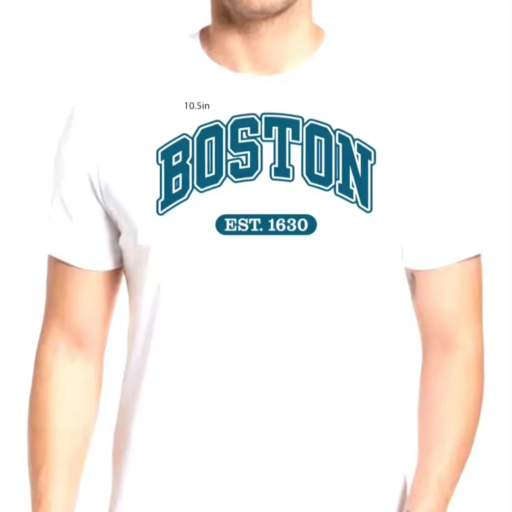 High Quality 100% Cotton 180gsm T-Shirts Factory Custom Silk Screen Printed Design Patterned Bulk T-Shirts