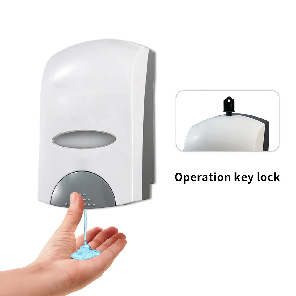 Wall Shampoo Soap Dispenser Wall Mounted Toilet Seat Sanitizer Dispenser Laundry Detergent Dispenser