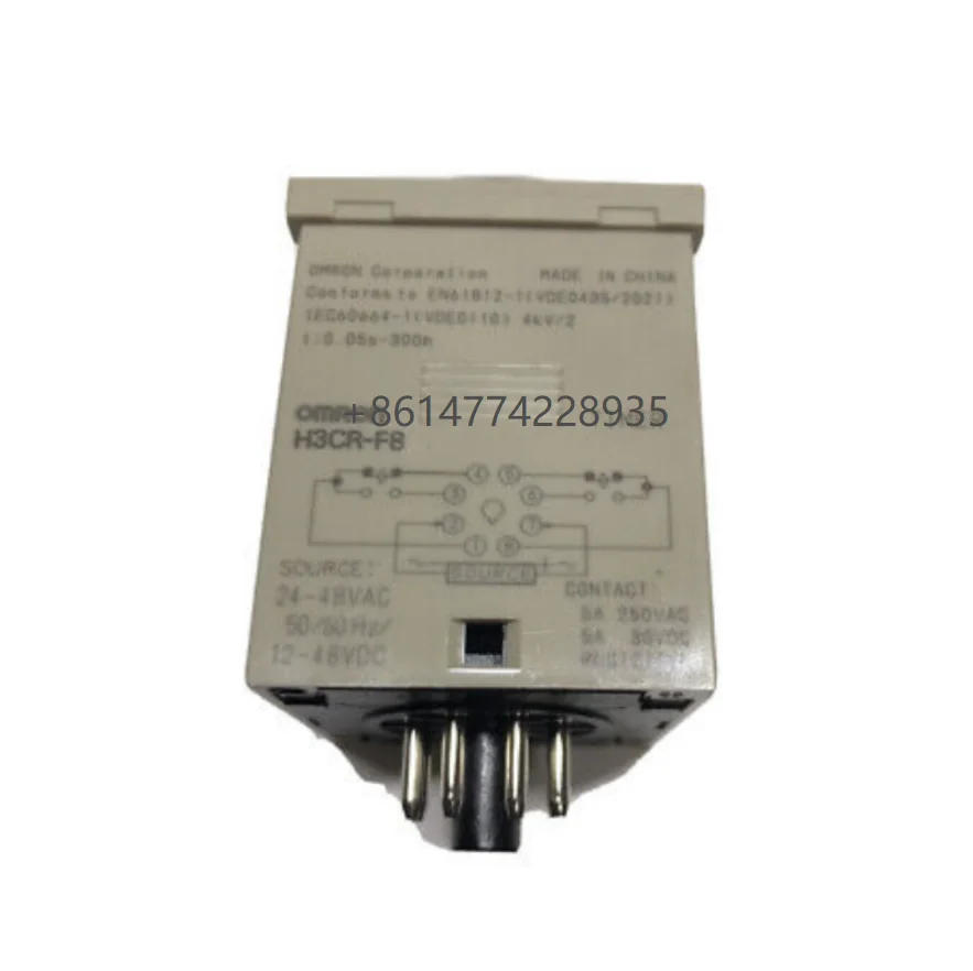 100% New original H3CR-F8 Solid-state Twin Timer with plug-in terminations 24-48AC/12-48DC