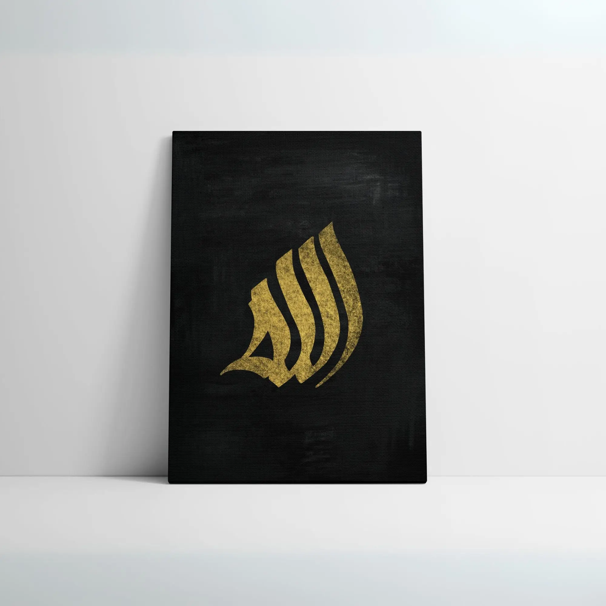 Arabic Calligraphy Art Allah Mohamad Painting Wall Art Home Decor A3 Canvas Acrylic TAKVA Artist Series x Karim Jabbari Art Kit
