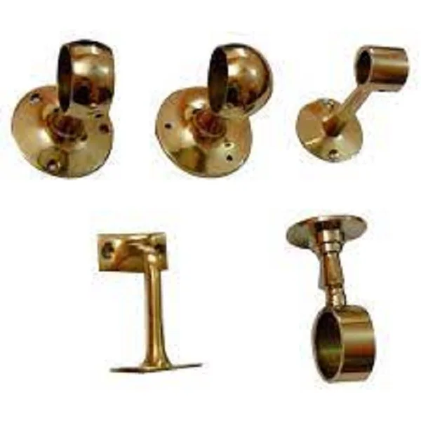 Aluminum Modern Steel Metal Stair Rail Minimal Handrail Bracket Wall Connector Glass Railing Handrail Brackets