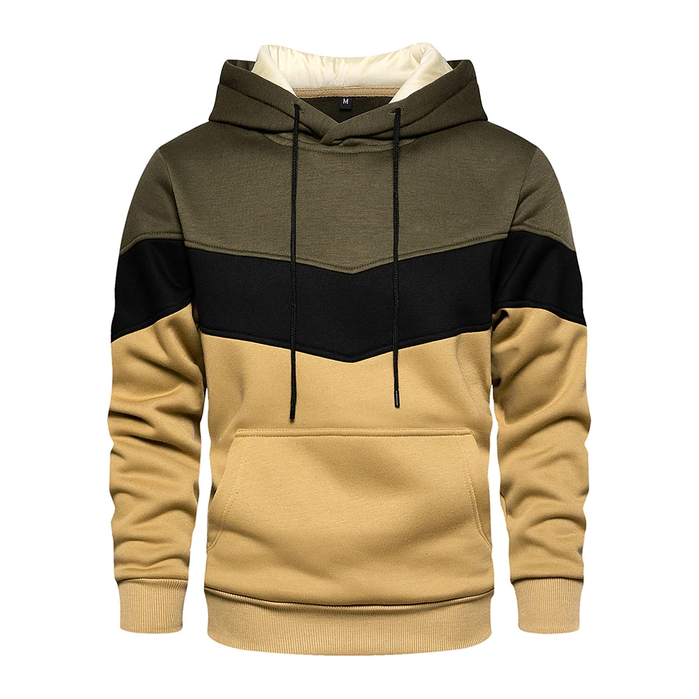 High Quality Solid Color Custom Logo Printing Winter Men Hoodies / Best Wholesale Prices Outdoor Men Hoodies