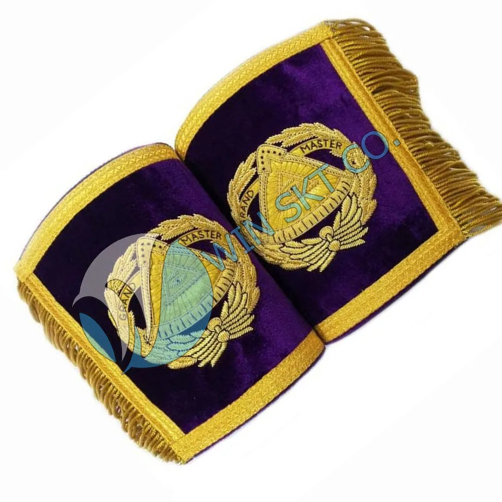 Wholesale Price Gauntlets Lodge Leona Masonic Regalia Scottish rite Past Master Cuff
