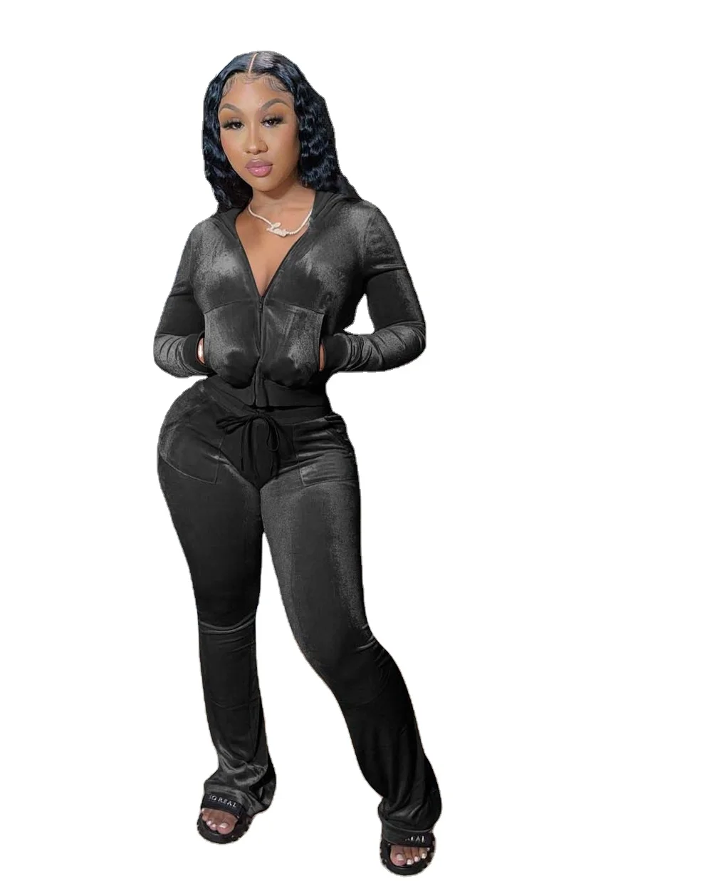 2024 Winter Velour Tracksuit Men style Women style Kids style Hooded Tracksuit Velvet Cheap price Velvet Tracksuit