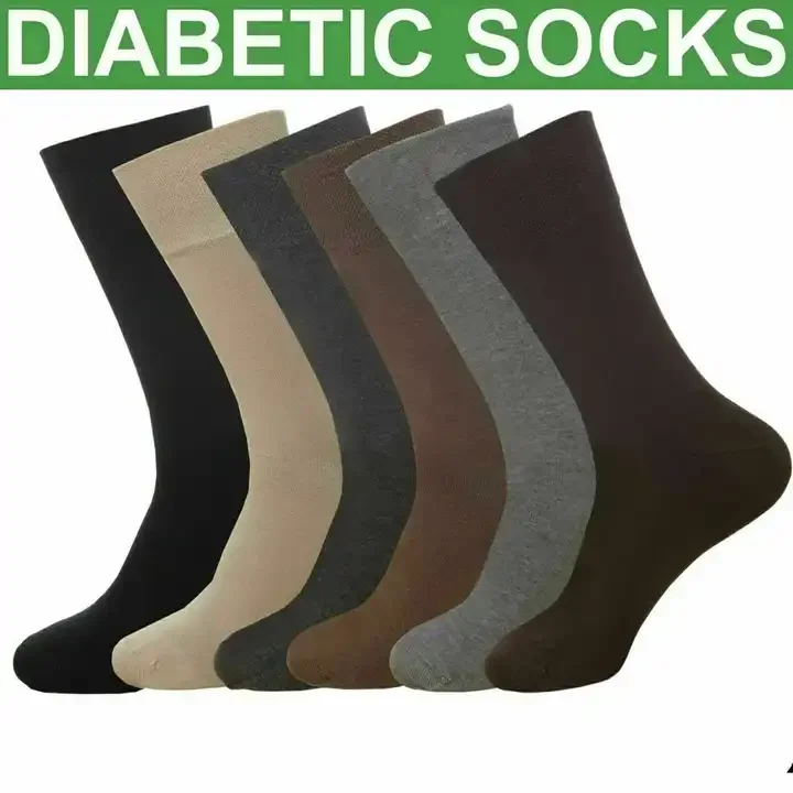 Custom Bamboo Socks Manufacturers Organic Breathable Business Mens Socks Anti-Bacterial Knitted Cotton Bamboo Fiber Socks