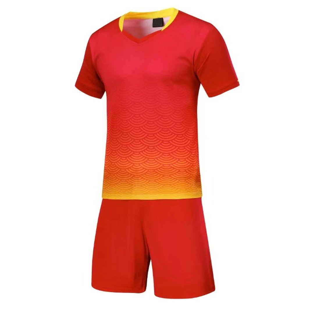 Premium Quality Cheap Soccer Jersey 100% Polyester Slim Fitting Soft And Comfortable Club Soccer Uniform