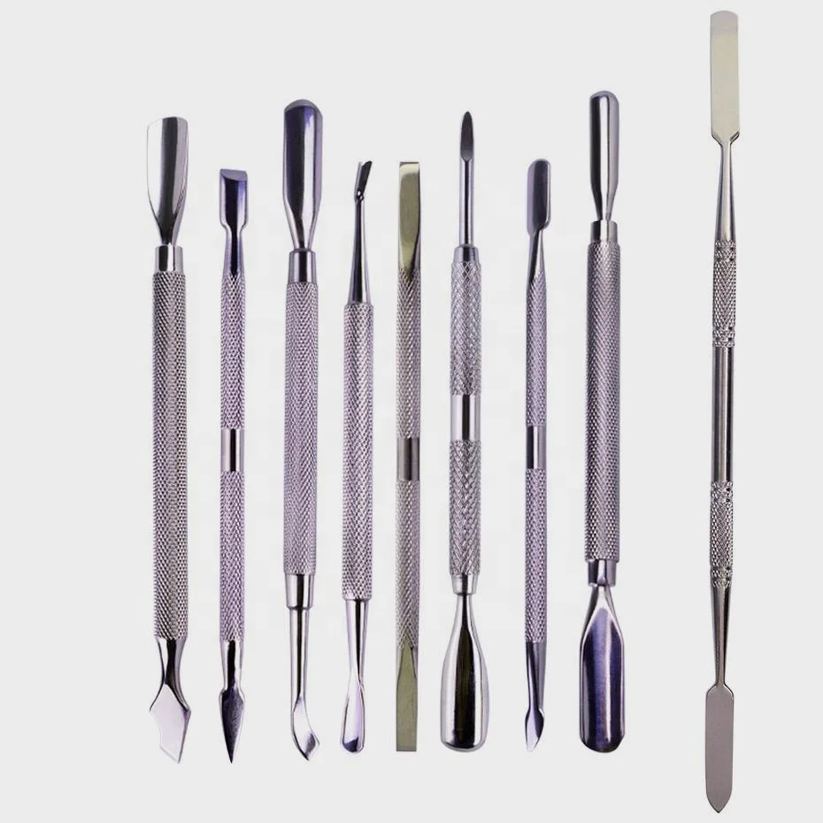 Hot Sale 1pc Professional Stainless Steel Nail Cleaner With Nail Cleaning Tool Manicure Pedicure Beauty Instruments
