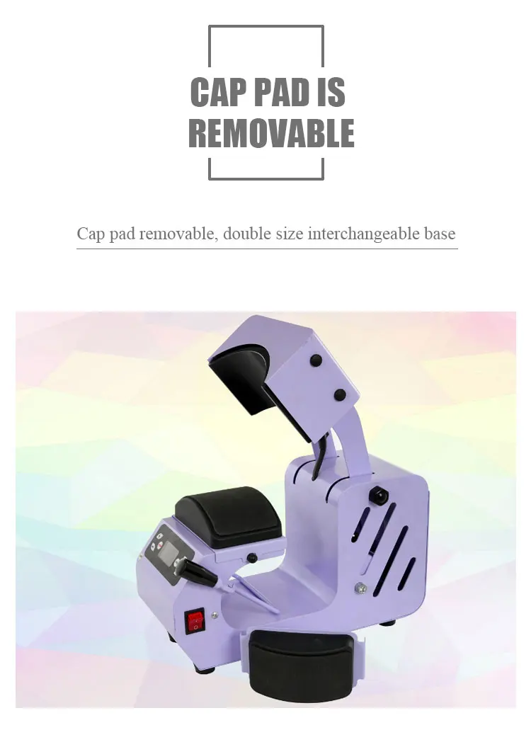 Heat transfer hat ironing machine