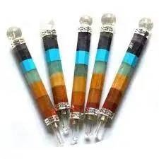 agate stone crystals best products wholesale  factory price natural crystal amethyst massage wands healing stick for sale