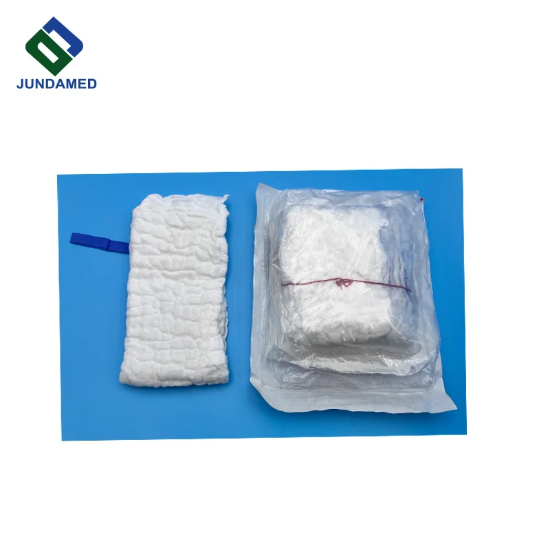 Medical Disposable Sterile Gauze Surgical Lap Sponges Surgical Towel Hemostatic lap sponge for surgery Absorbent lap sponge