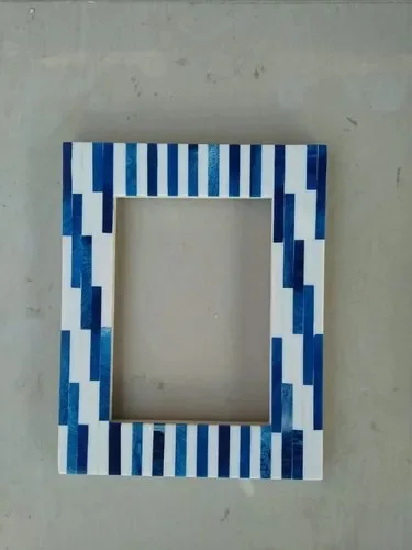modern photo frame Handmade MDF Picture Frames for Family Photos beautiful handcrafted resin bone inlay frames