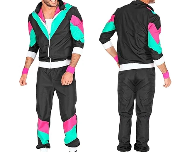 Custom Mens Clothing Plus Size Tracksuits Custom Logo Men Windbreaker Tracksuit Cycling For Men
