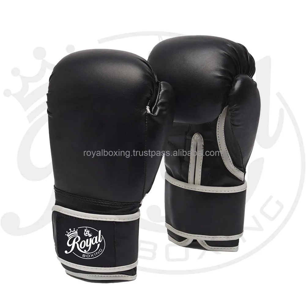 2023 New Design Accepts Custom Logo Color Retro Genuine Leather Training Kick Boxing Pu Leather Boxing Gloves Custom Logo