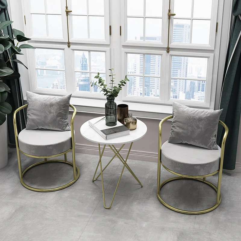 Wholesale Luxury Modern Furniture Velvet dinning room Living room Nordic balcony creative chair