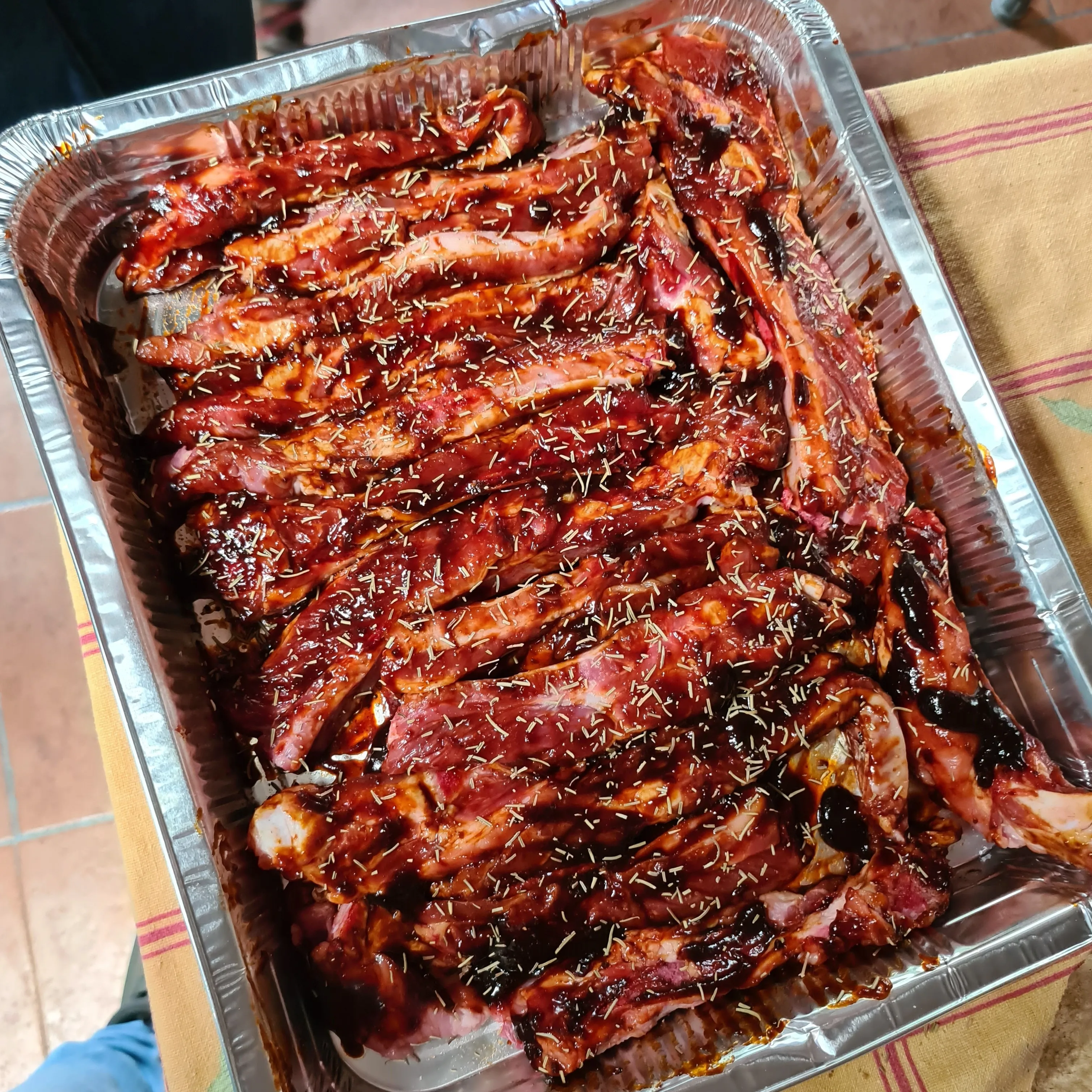 Premium Quality Special Taste Sicilian Bbq Sauce with red orange syrup 200g