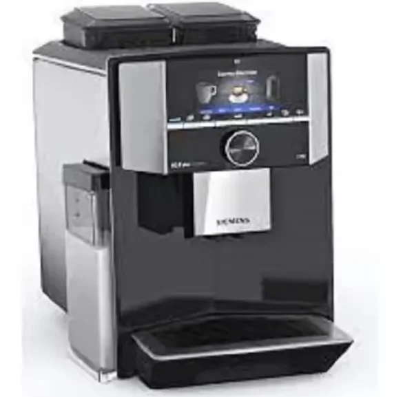 Прежде всего нетронутый Siemens EQ.9 plus подключите зерно к кофейной машине