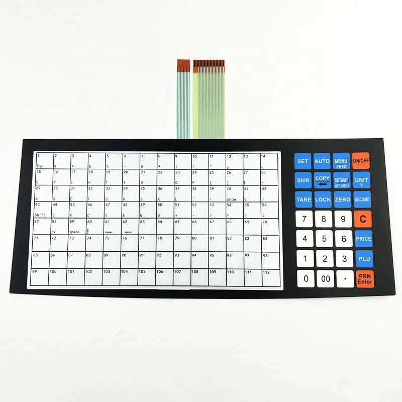 New RLS1000 Keyboard Film RLS1000 keyboard Used for Rongta RLS1000 electronic scale digital