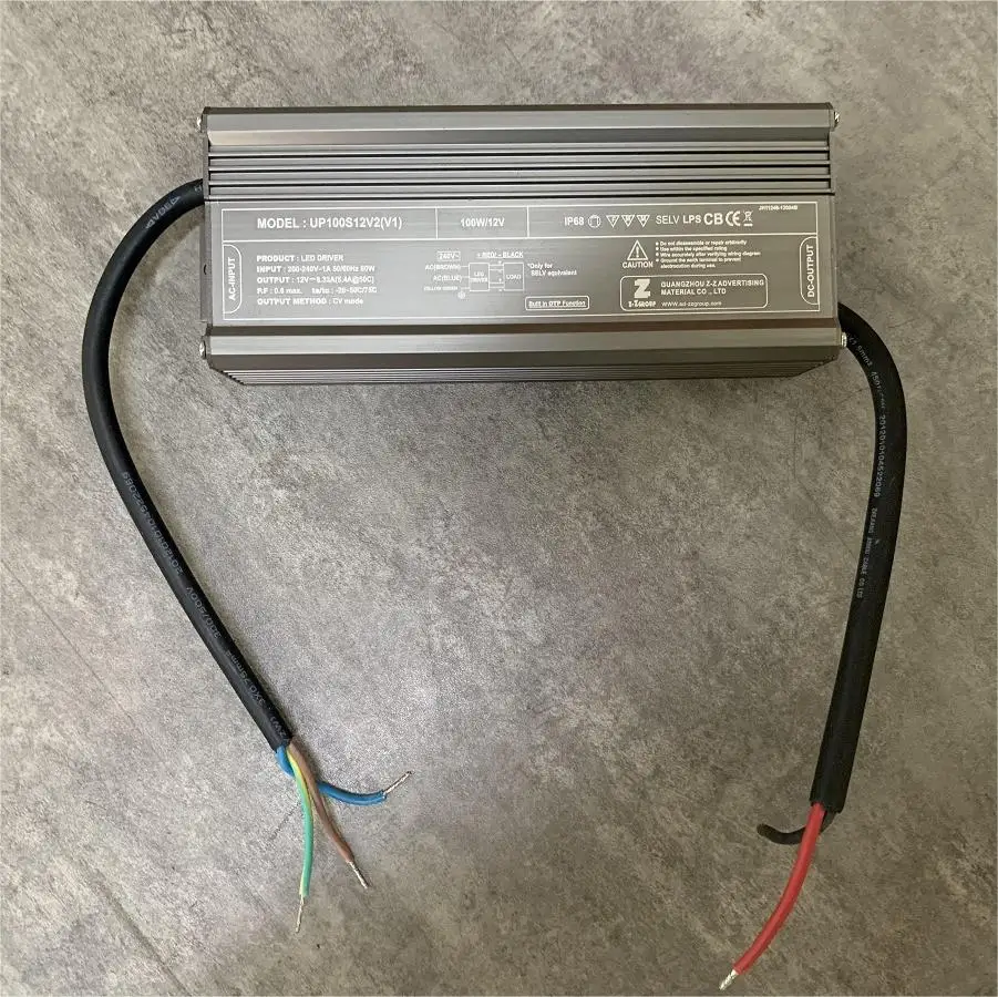 Outdoor Rainproof Power Supply Unit Industrial Ac Dc Constant Voltage 5V 12V 24V Led Waterproof Switching Power Supply