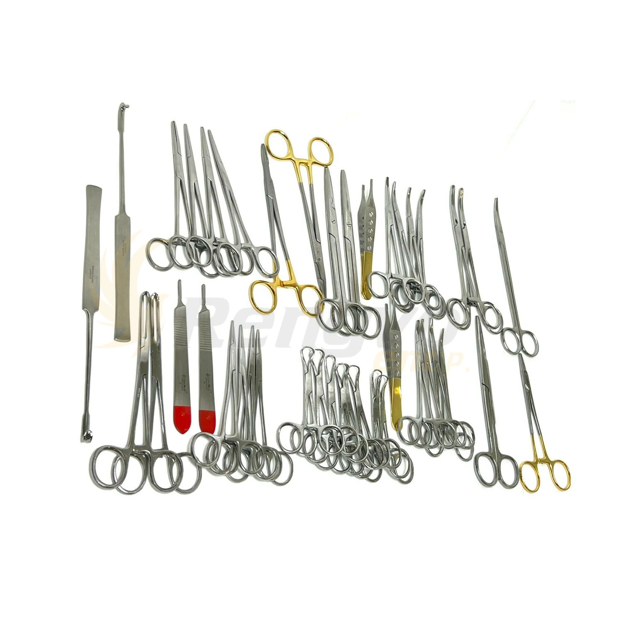 141 шт. собак + кошачьих стерилизации пакет ветеринарные хирургические инструменты