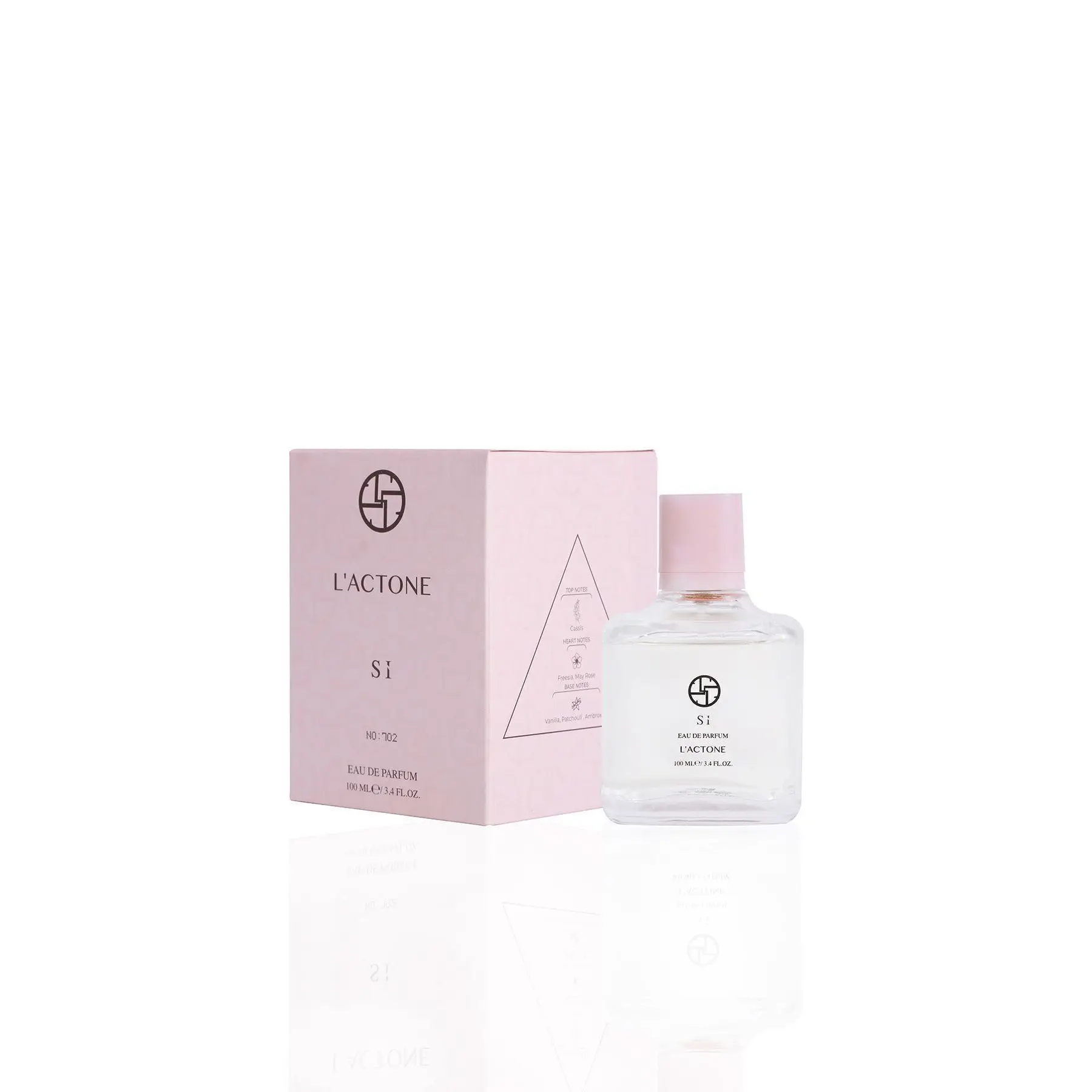 Стеклянный флакон для духов 100 мл