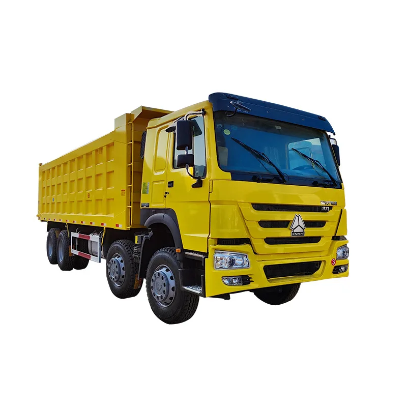 Euro III Sinotruk 8x4 loading capacity 40 ton 60T howo 12 wheeler dump trucks for sale