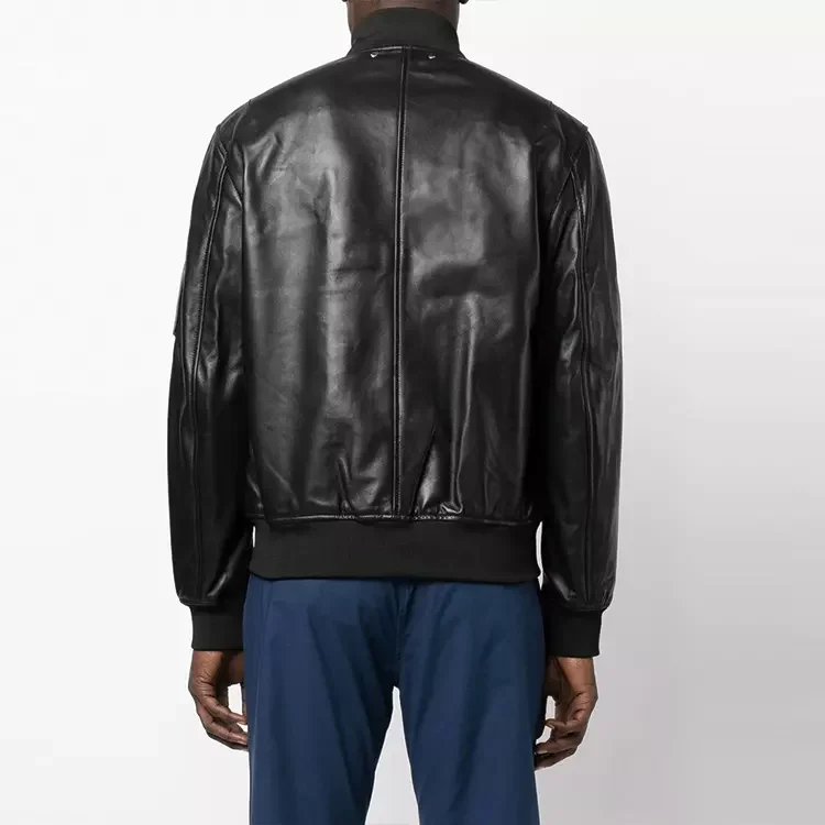 Custom 2024 Spring Summer Original Design Motorcycle Leather Coat Leather Pu Leather Coat Set Ladies Winter Jackets Manufacturer