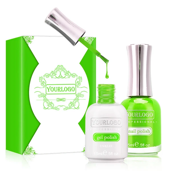 Free Sample Acrylic Wholesale Double Shine Private Label Gel Nail Art Polish Acrylic Kit For Nail Supplies