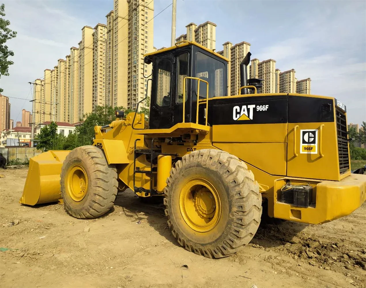 966F Used wheel loader cat 966F-2 loaders with high performance for sale