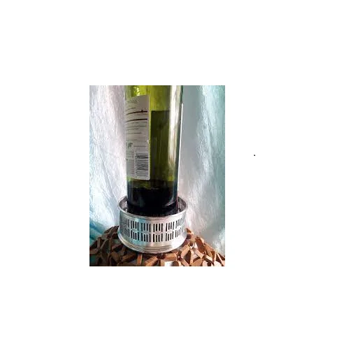 High quality Aluminum wine bottle coaster latest design Mats & Pad Aluminum wine bottle coaster at cheap price