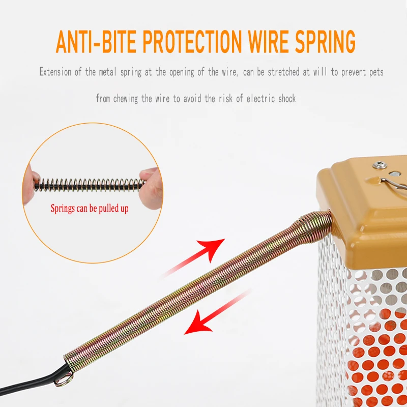 Горячая Распродажа, инфракрасный керамический излучатель, нагревательная лампа для птичьей клетки, нагреватель для домашних животных, подходит для рептилий и земноводных