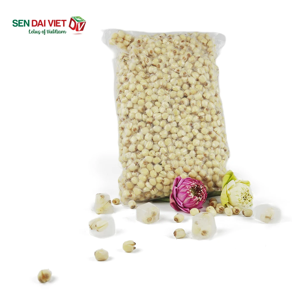 Ivory Color Peeled Style Weight Bag Customized Low MOQ Support Shelf Storage Price lotus Frozen Lotus Seeds