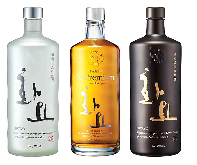 Корейские винные спиртные напитки награждают корову Соджу хвайо на мягкий вкус и глубокий аромат Саке 5