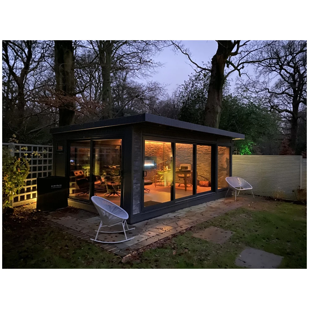 19ftx20ft expandable container house relocatable house flat packed container home