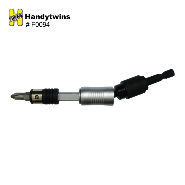 40 Degree Pivot Mode Pivoting Socket Bit Holder Magnetic Screwgun Bit