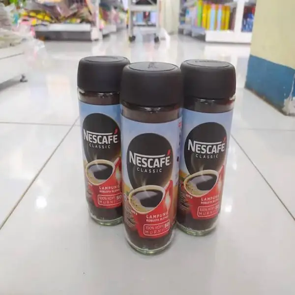 NESCAF классический кофе 200 г 100 Упаковка лучшая оптовая цена/заказ растворимый кофе/растворимый кофейный порошок