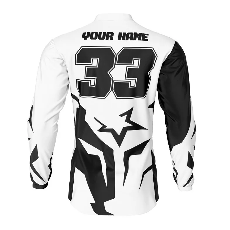 Motocross Jackets Trail Riding suits off-road jersey Clothing 100% Polyester Sublimated Motocross Jersey Motorbike Racing Suit