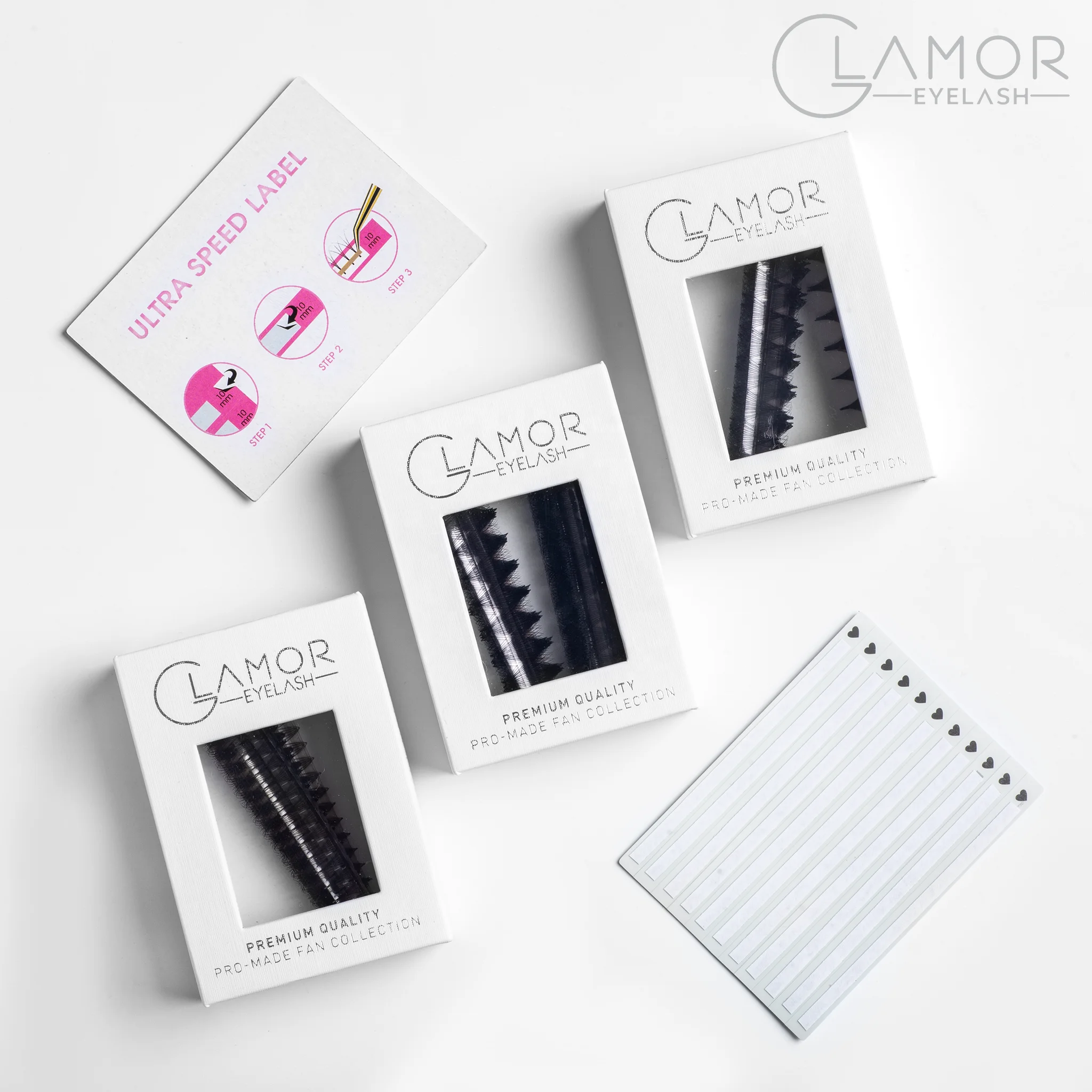 10pcs 14D Three-dimensional Multi-layer Black Hard Artificial Mink Eyelashes Natural False Eyelashes by Lashes Model Number