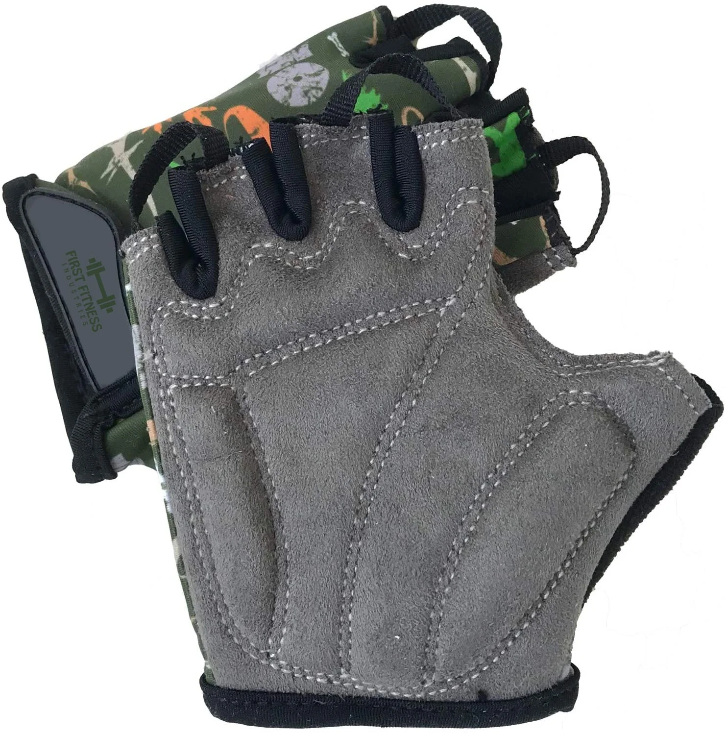 kids Sublimation Cycle Gloves For Out Door Cycling