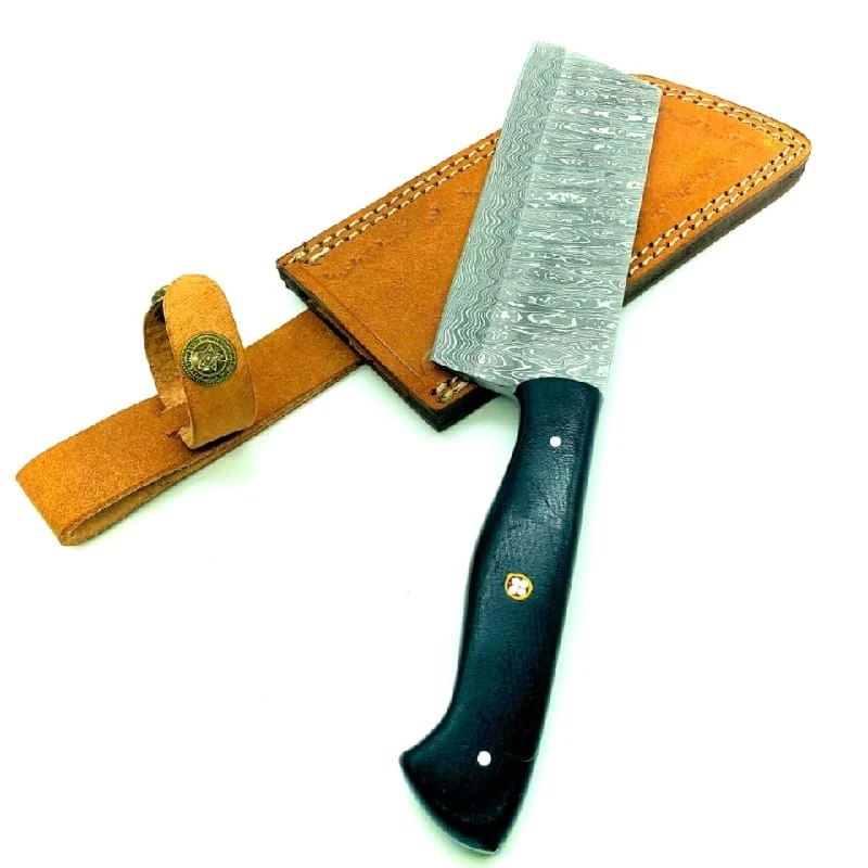 Full Tang 10.5 Inch High Carbon Stainless Steel Slicer Knife Boning Butcher Knives Serbian Kitchen cleaver Knife custom size