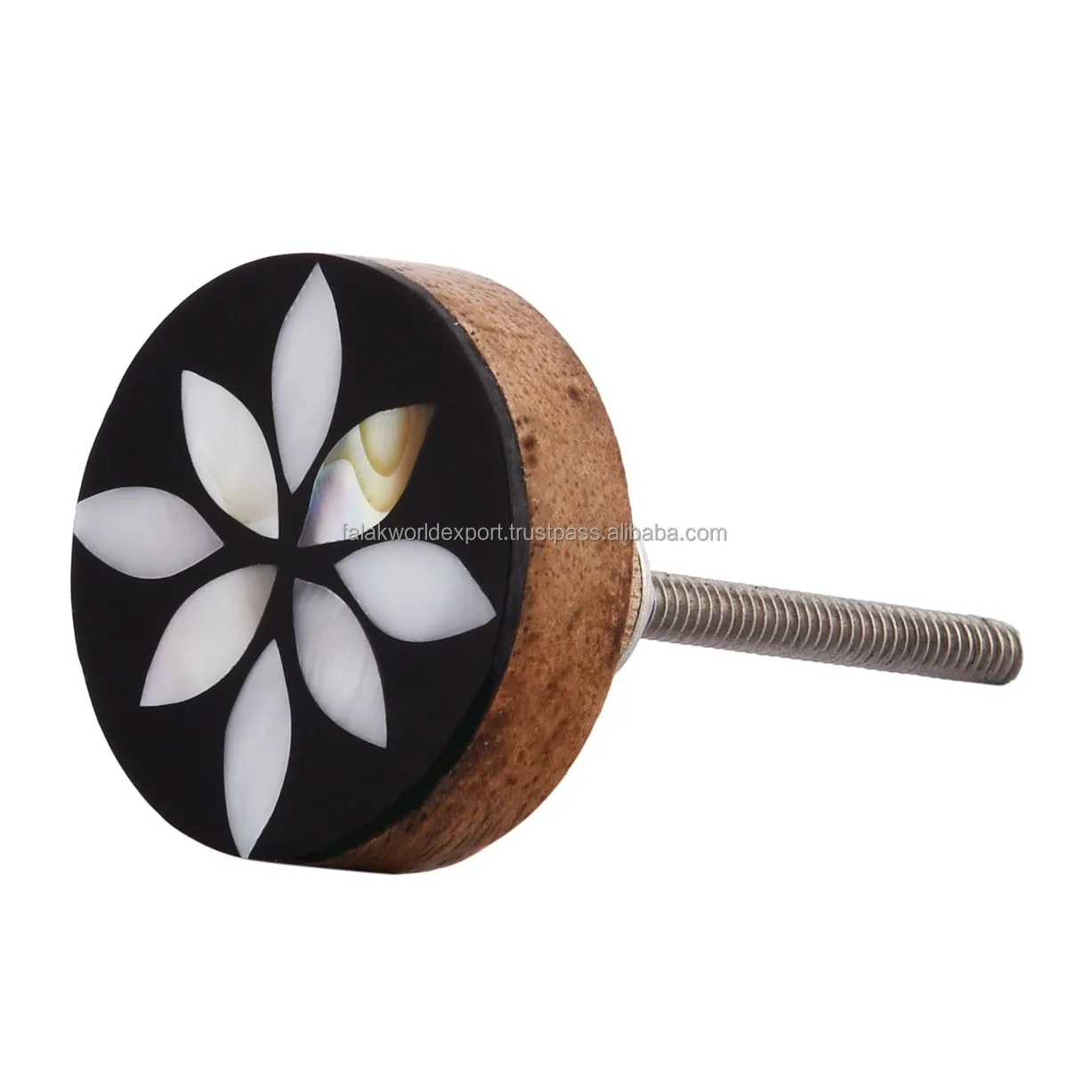 2024 New Arrival good price bone handles and knobs for kitchen Solid Phenolic resin hand Knob cabinet kitchen Falak World Export