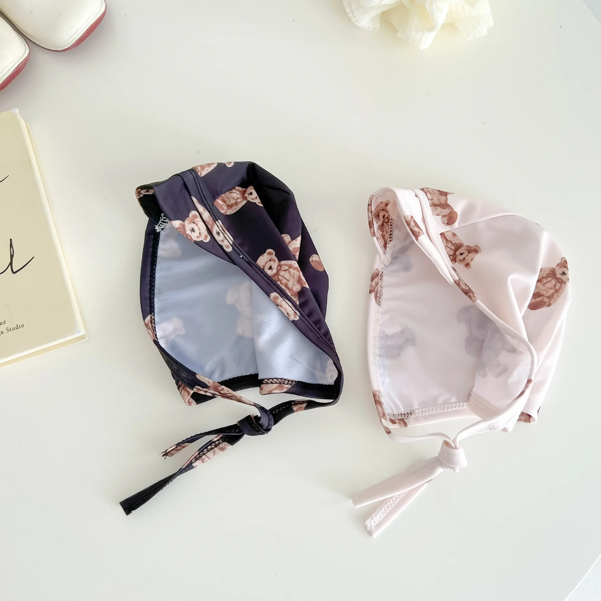 Baby Girl Swimsuit Fashion Girl Short-sleeved Backless One Piece Swimsuit Cute Infant Children Vocation Suit