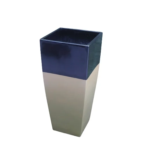 Big Size Beautiful Smooth finish Fiber glass plastic glossy FRP Garden Planter Pots Set for home/ hotel/ offices.