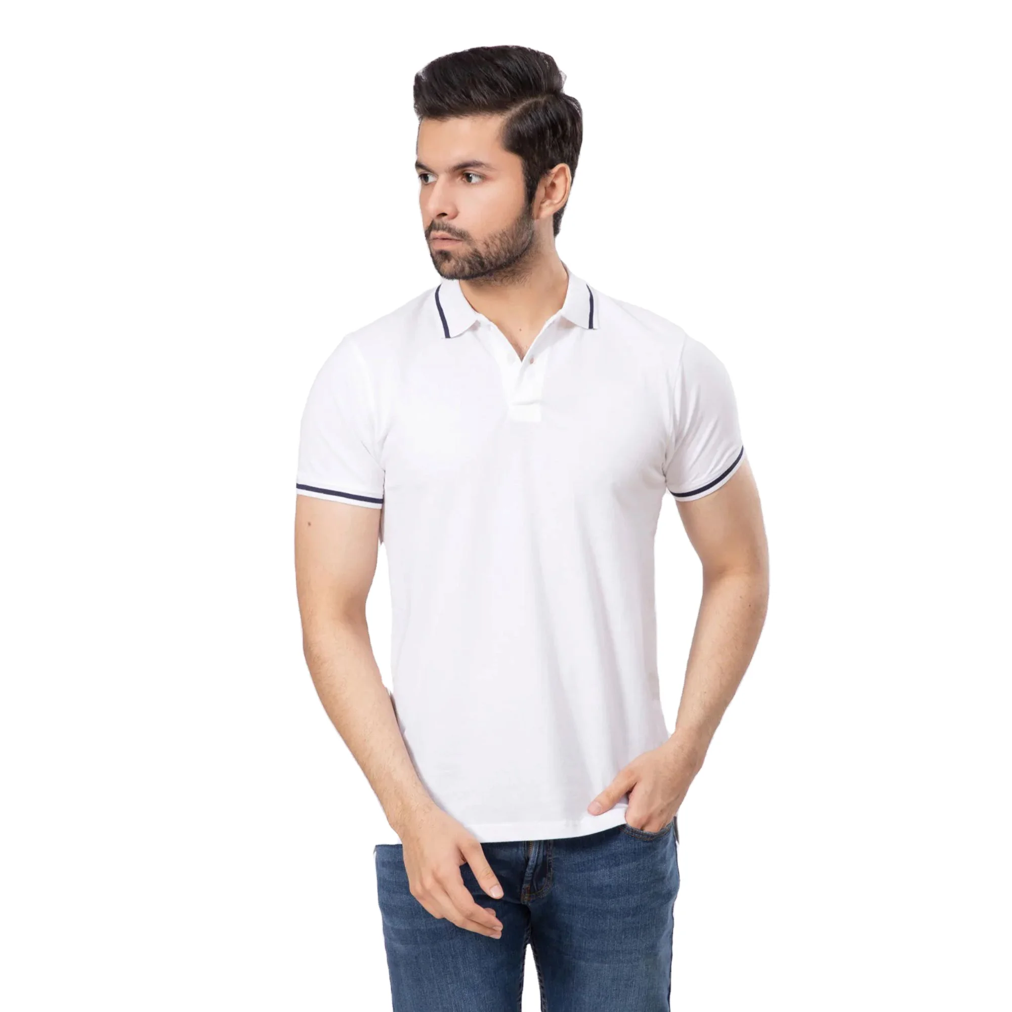 High Quality Summer Plain 100% Pique Cotton Custom Mens Tshirts  Logo Print T Shirt Mens Blank Plain Plus Size Mens Shirts