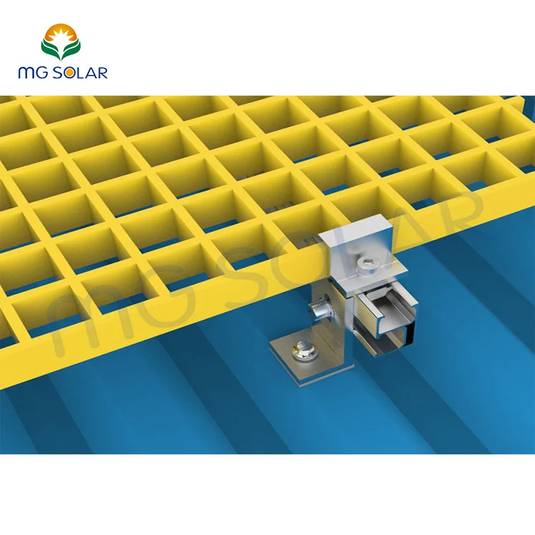 Solar Roof Mount FRP Walkway solar pv