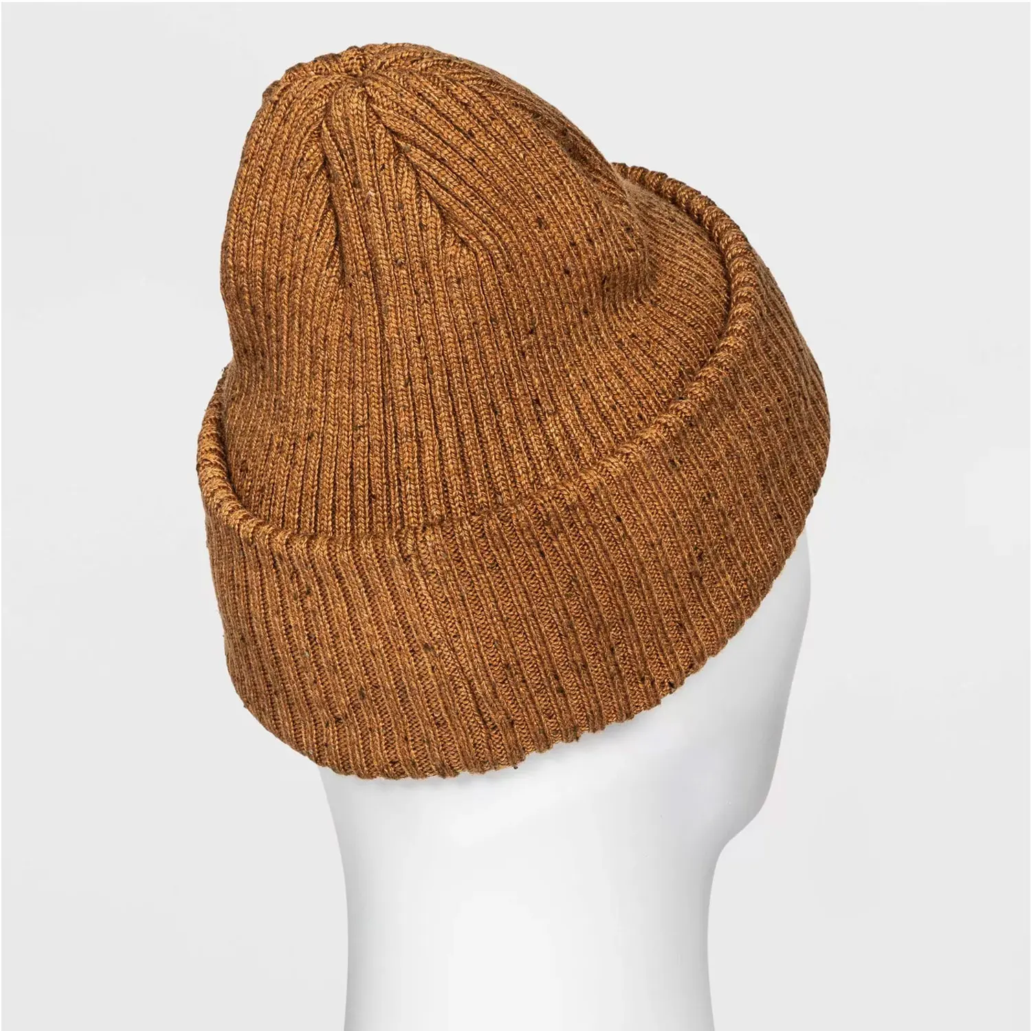 knitted beanie custom jacquard cuffed beanie hats leather patch custom beanie