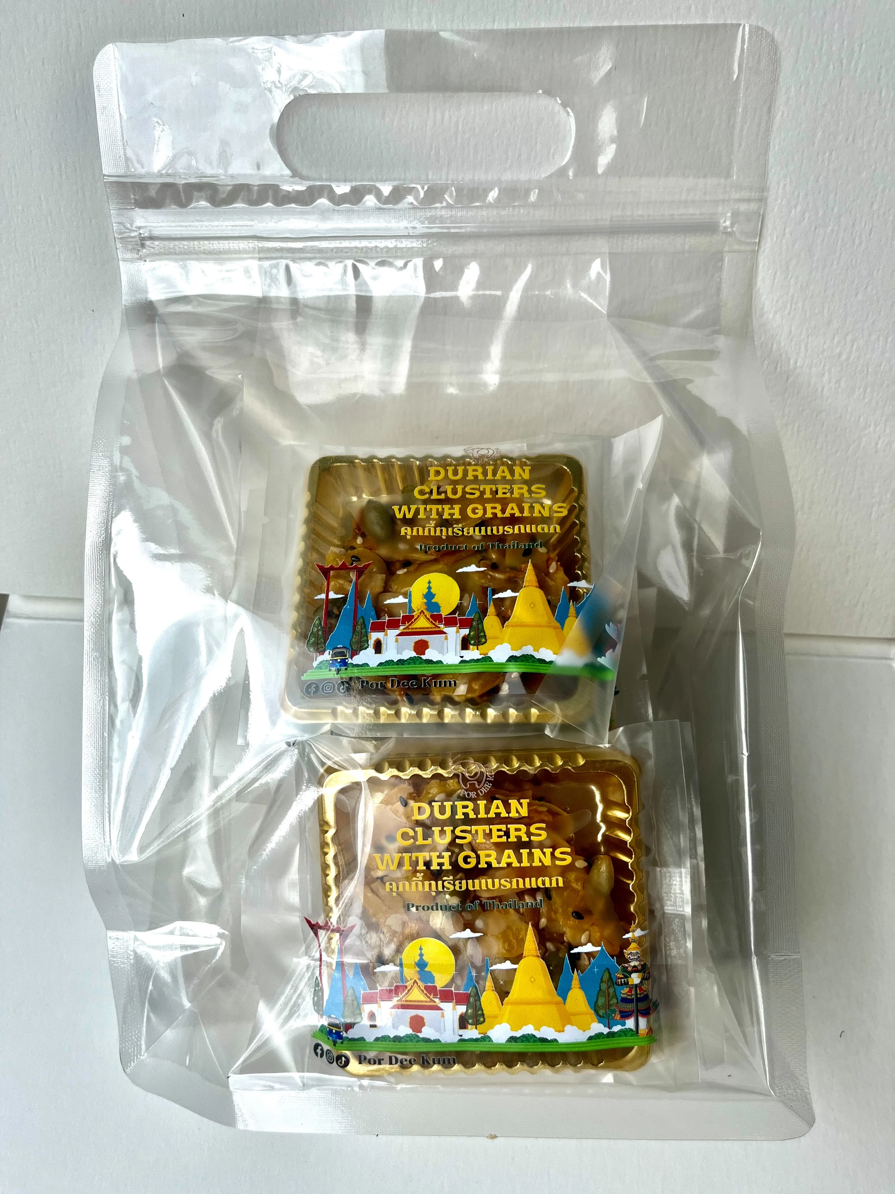 Wholesale Healthy Snack Grain Snack Premium Durian Clusters with Grains Product From Thailand New Trend Snack