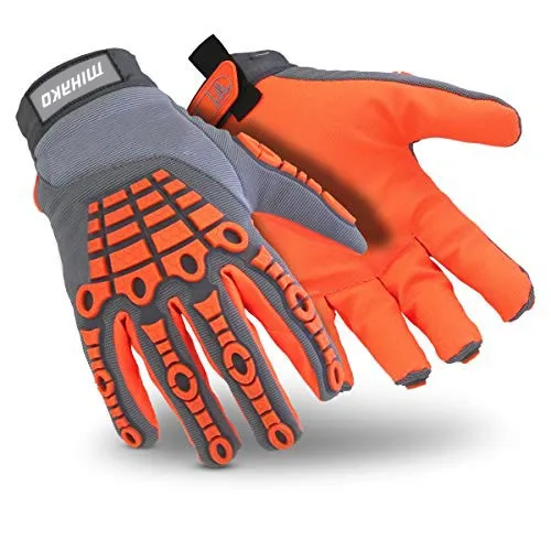 Mechanic Gloves Working Gloves Production Machinery Pu Grip Gloves For Automotive Industry