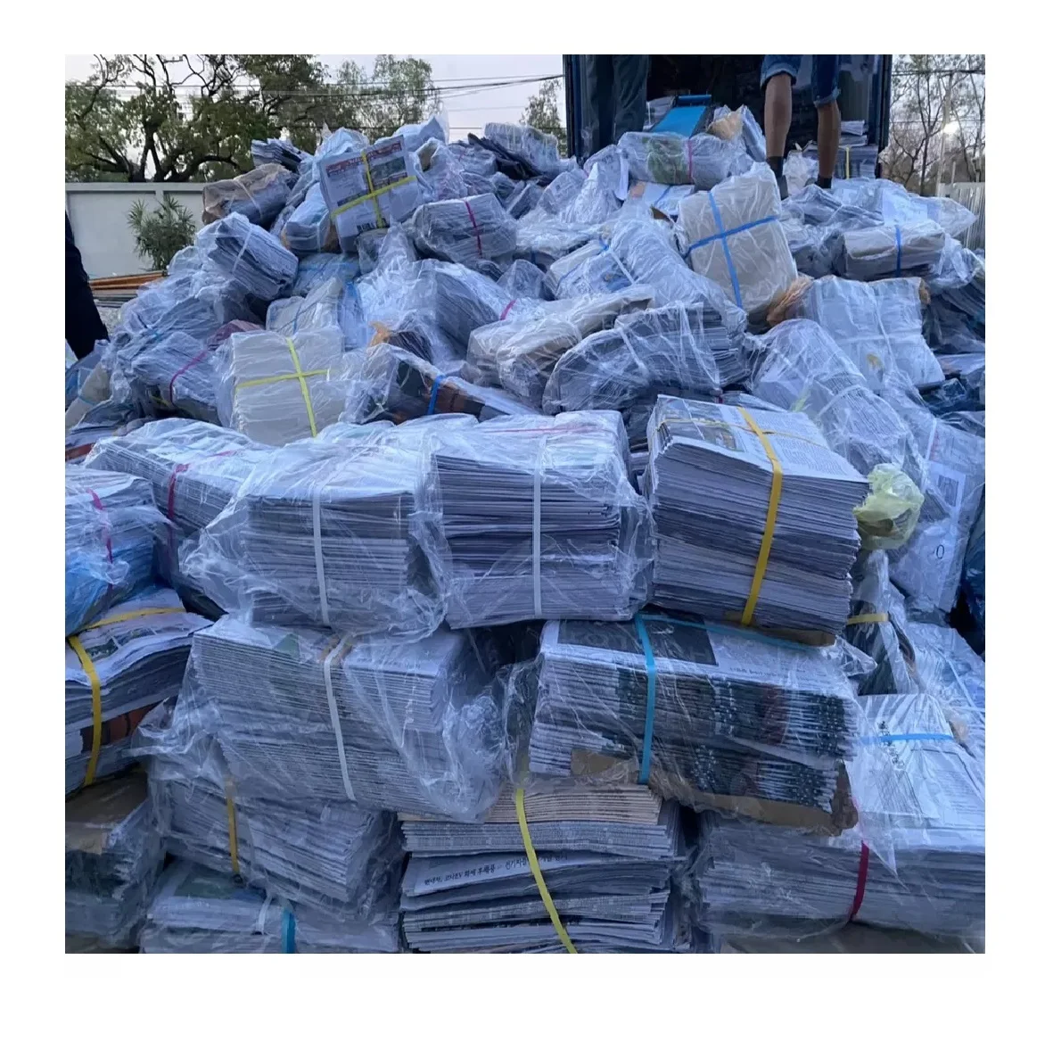 High Quality Hot Sale Wholesale Paper Scraps Onp Oinp Waste Paper Selected Recycling Used News Paper Newspaper