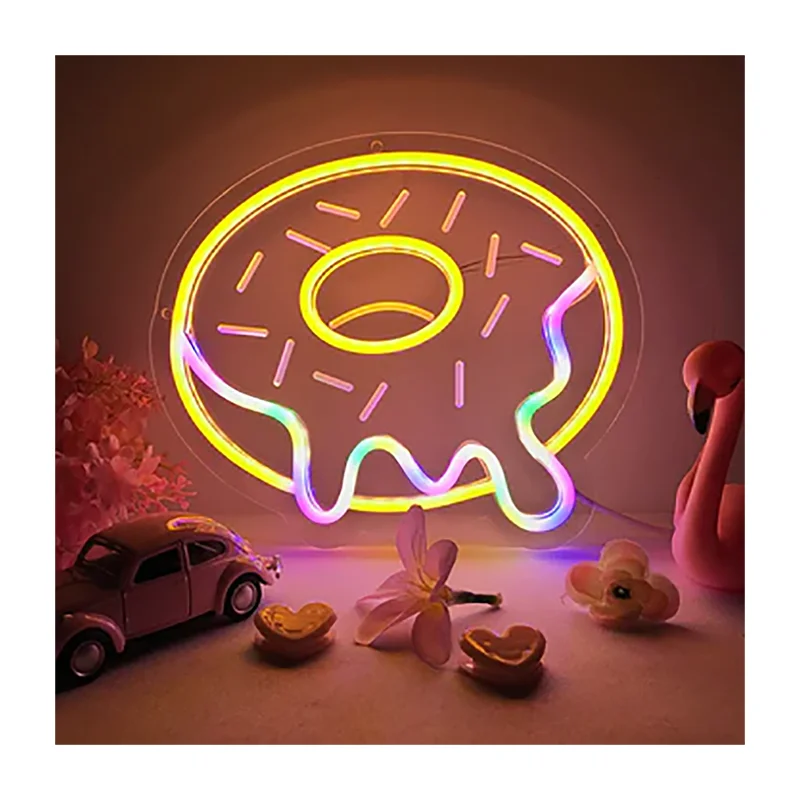 Illuminated Sign Signage Neon Night Light Good Vibes Neon Sign For Beer Bar Event Party