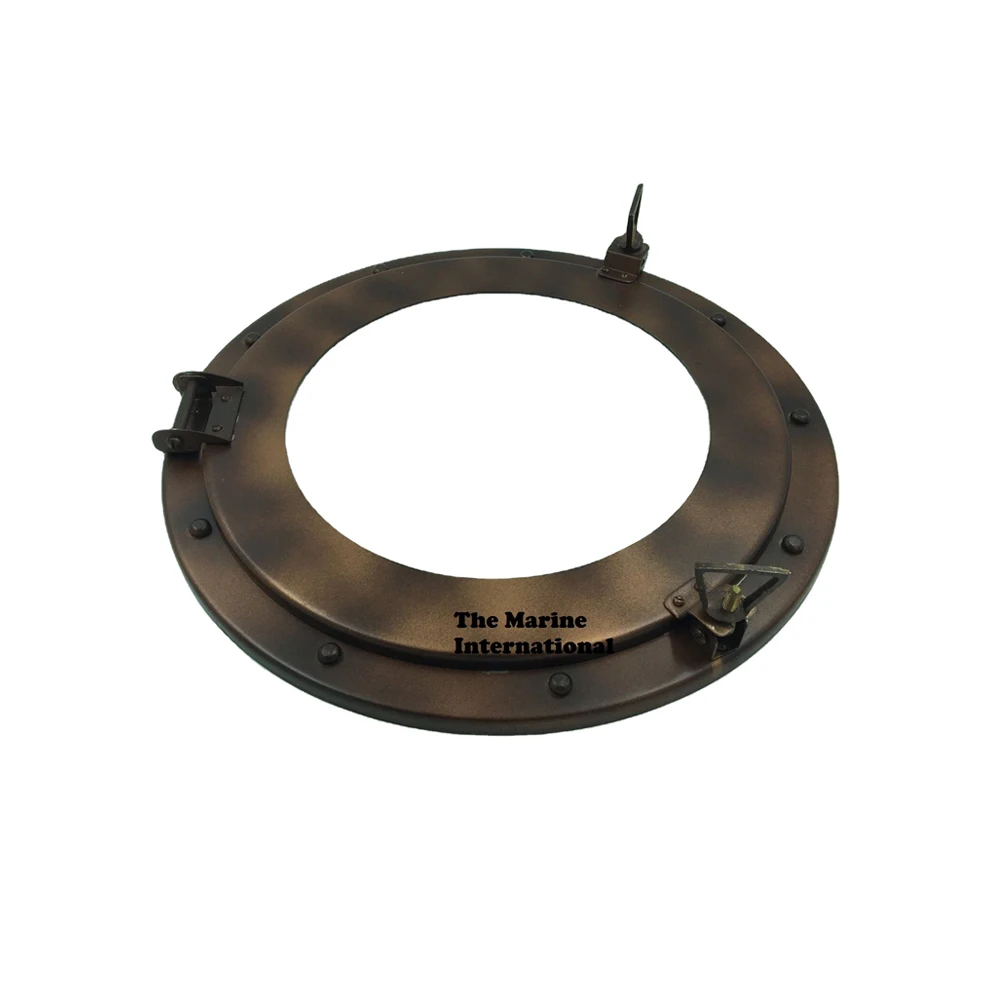 Porthole Glass Ship Cabin Window Marine Nautical Antique Finishing Iron Porthole Glass Ship Cabin Window Mirror Porthole